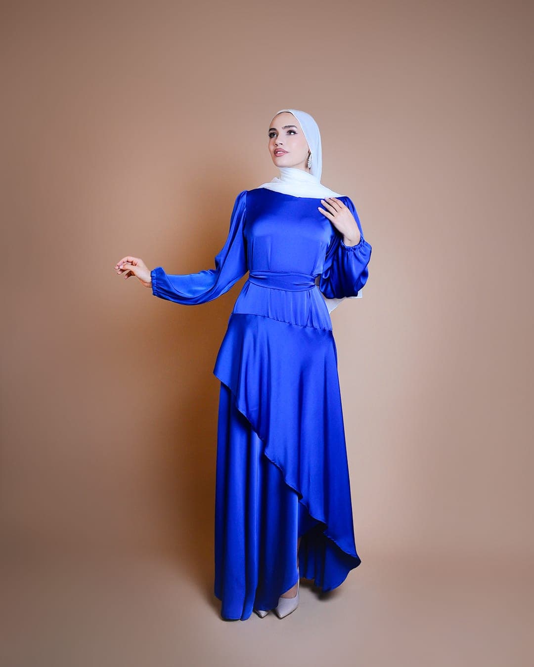 Royal Aura Maxi Dress