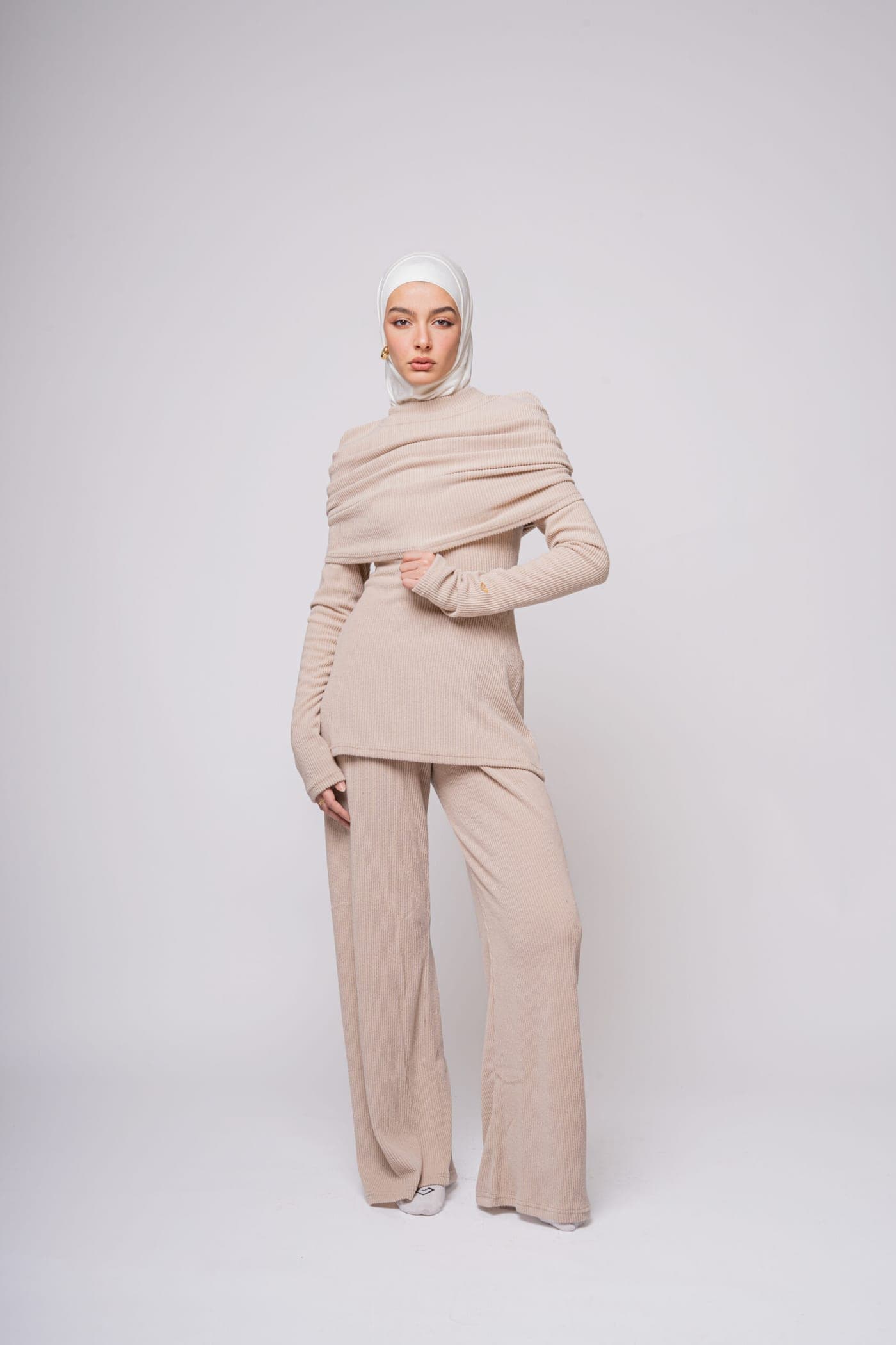LAYERED KNIT SET