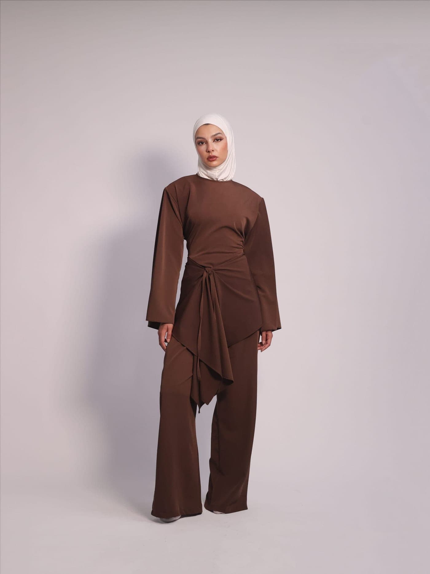 Draped Waist 3-Piece Set