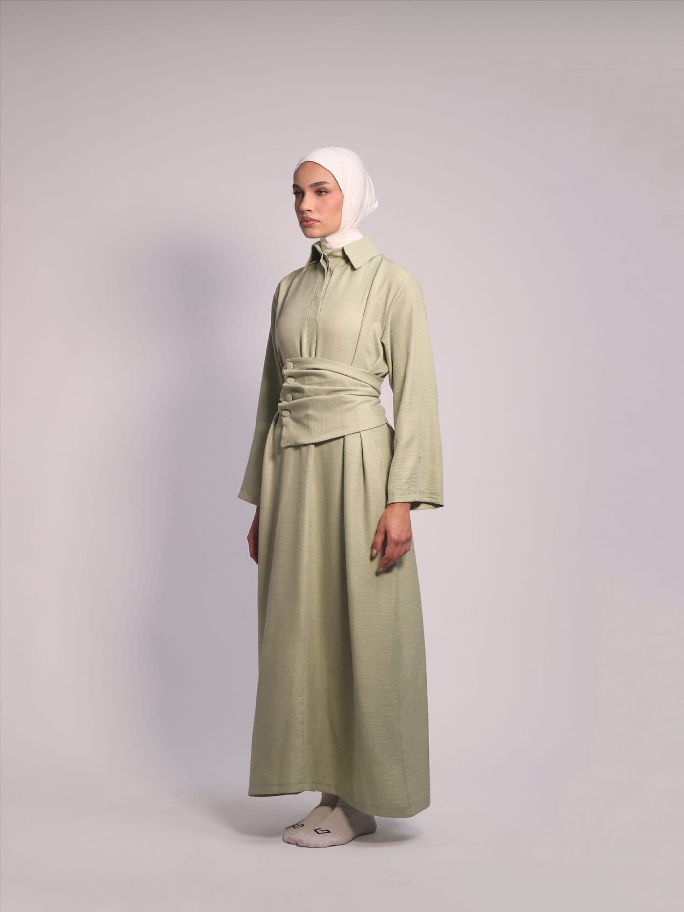 Sculpted Waist Dress