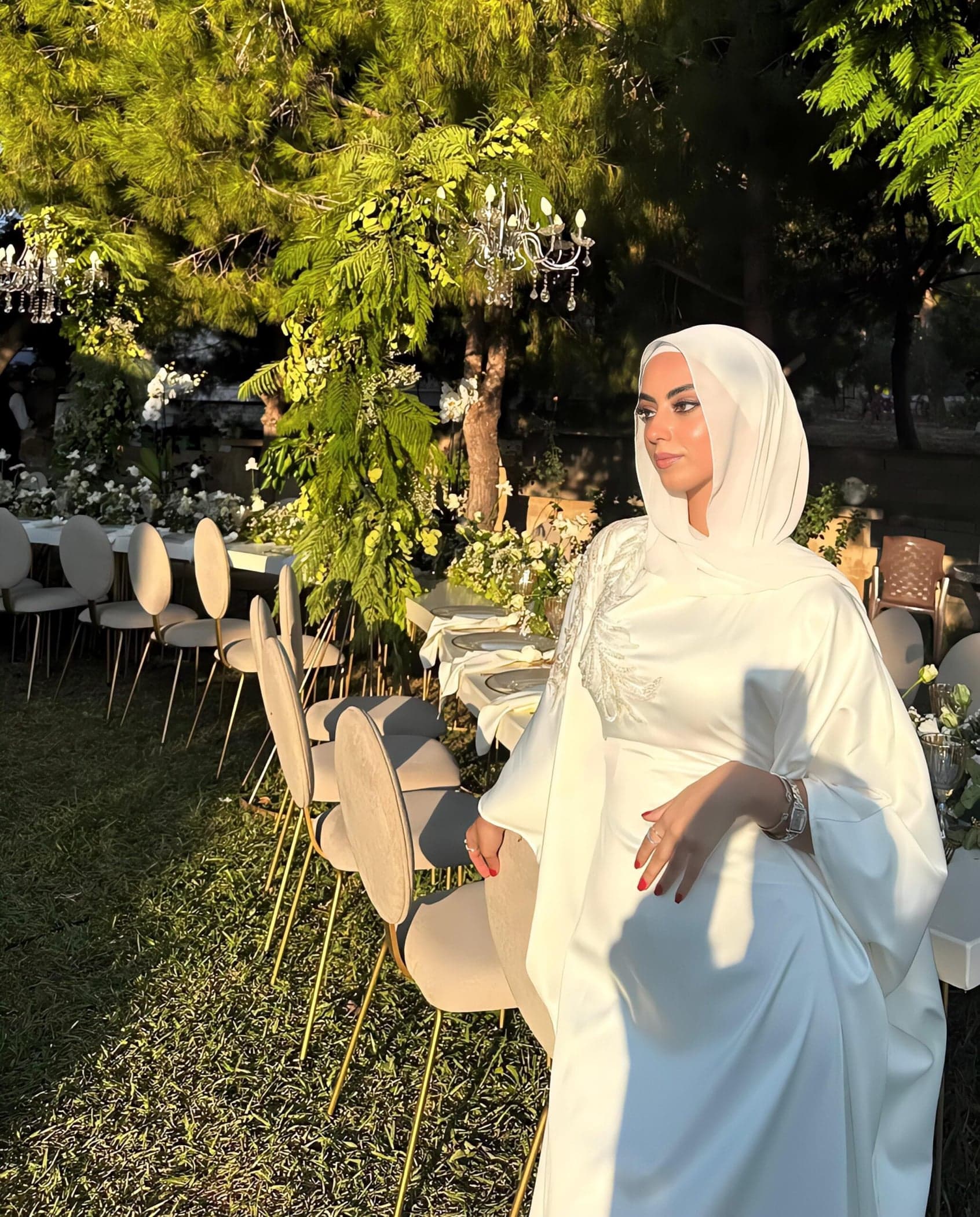 Bridal Abaya Dress