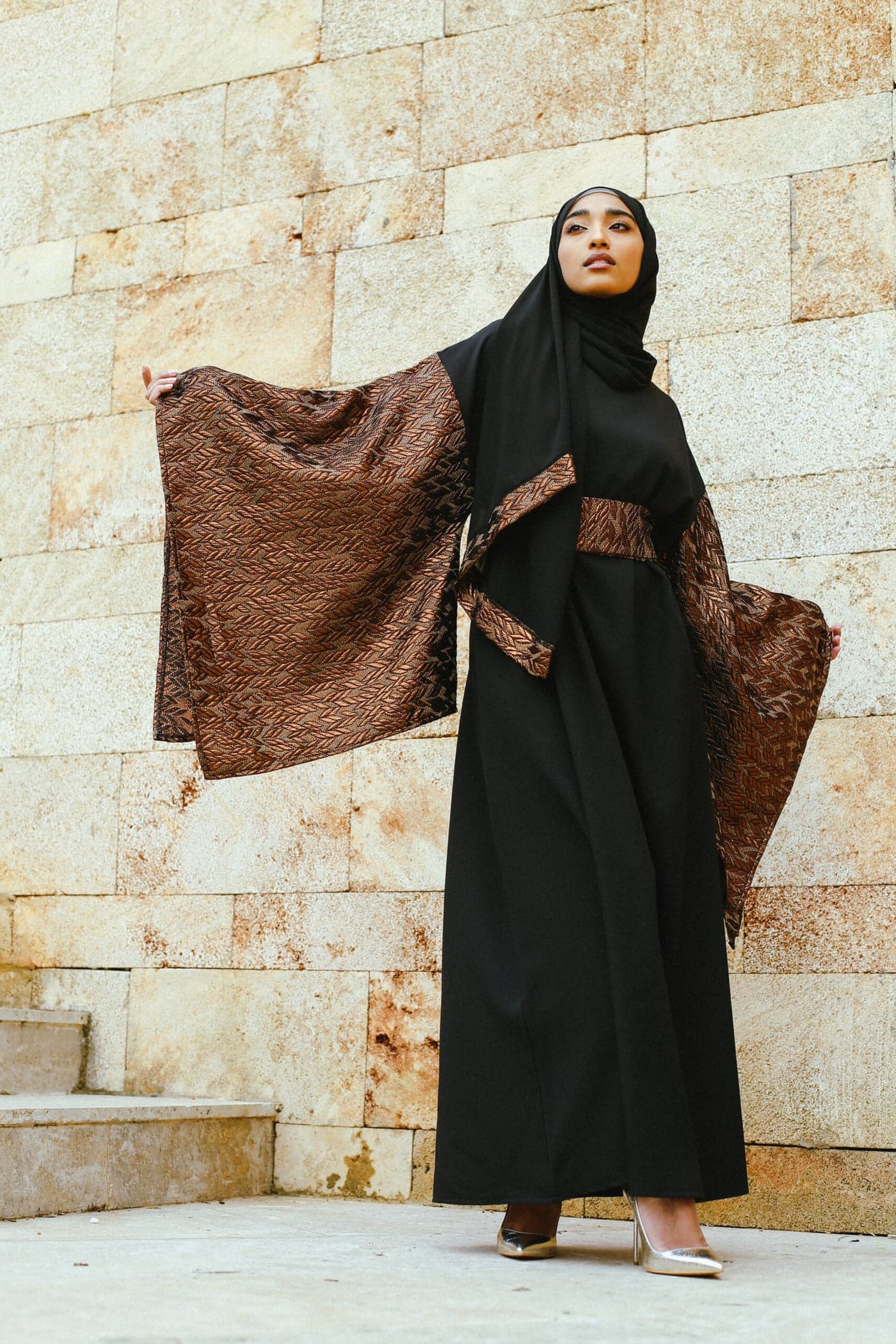Oman Patterned Dress
